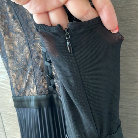 Jonathan Simkhai pleated lace dress size 8 - Picture 10 of 11